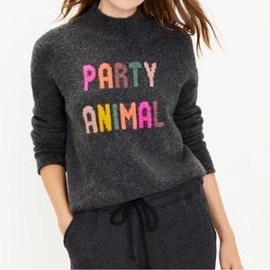 Loft Lou & Grey Cozy “Part Animal” Sweater, XS